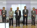 祝辞を述べるＪＵ東京金子昇理事長