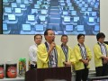 挨拶を行うＪＵ東京　権藤専務理事