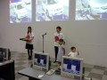 2012年8月ちびっ子会場長任命式・４代目ちびっ子会場長中谷天音（なかたにあまね）ちゃん