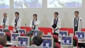 来場会員に対し、謝辞を述べる森好二郎会場長