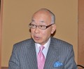 今年を振り返り今後の方針を語るＪＵ中販連・澤田稔会長