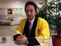 抱負を語る梅原部会長