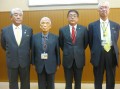 左から國枝功氏、石田博史氏、高屋常男氏、小木曽洋氏