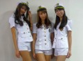 ８月２６日の「名古屋会場グランドオープン記念コラボＡＡ」にはUSSガールズも来場してイベントを盛り上げる