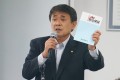森田康弘専務理事（ＪＵ安心保証説明会にて）　