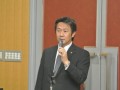 研修会前に挨拶を述べるＪＵ神奈川・安藤筆頭副理事長兼小売振興委員長