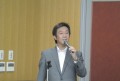 挨拶に立つ安藤筆頭副理事長