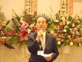 大峰社長はセレモニーの挨拶で、地元業界による支援に深い敬意を表した