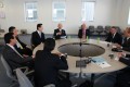 セレモニー後の記者会見風景