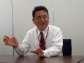 意気込みを語る勝田淳会場長