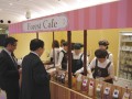 フォレストカフェではオリジナルスイーツを提供した