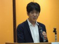 祝辞を述べる義家弘介議員