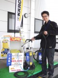 ケルヒャージャパンによる高圧洗浄機などの実演販売会