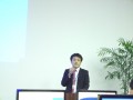 ベイオークの吉野氏はベイネットの英語表記対応など輸出バイヤー向けの便利機能を説明