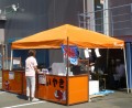 かき氷などの屋台が出店