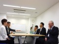 大阪交通災害遺族会を本社に迎え、交通安全に関する意見交換を行った