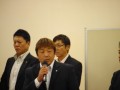 ＪＵ中四国青年部の請川代表幹事が挨拶