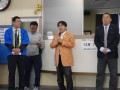 ＪＵ熊本の永松理事長が祝辞を述べた