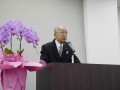 ＪＵ中販連の澤田会長が祝辞を述べた