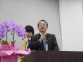 打越流通委員長が会員に謝辞を述べた