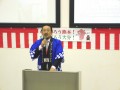 小方会場長が会員への謝辞を述べた