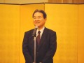 島田社長が会員の協力に対し謝辞