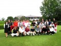 総勢30人がチャリティーゴルフコンペに参加