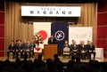 入社式の模様