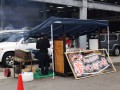 会場内には屋台も出店し会員を楽しませた