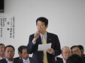 安部会長・理事長が挨拶