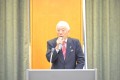 冒頭挨拶で元坂前会長・理事長