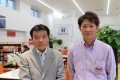 川村秀夫社長（左）と川村英則専務（右）