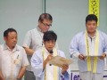 上原青年部会長が挨拶