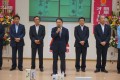 祝辞を述べる荒井会長