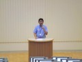 小東会場長が挨拶