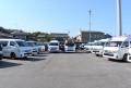 １０００坪の敷地に在庫７０台を保有