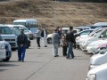 開会前に熱心に下見に勤しむ会員が多数