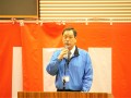 平田英之営業課長が来場会員への謝辞を述べた