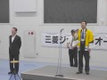 陶山寛青年部会長が次週の青年部記念ＡＡへの協力を呼びかけた