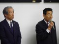 ＪＵ中販連の海津会長が祝辞を述べた