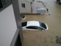 同会場の社員宅も豪雨災害で被災した（同会場提供写真）