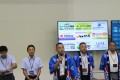 挨拶に立つ斉藤青年部会長