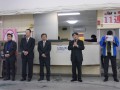 ＪＵ九州の永松会長が来賓を代表して祝辞を述べた