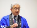 羽田社長が新年の挨拶を述べた