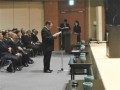 ＪＵ鹿児島の新園会長・理事長が弔辞を述べた