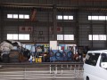 工場各所で作業が再開されている