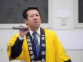 陶山青年部会長が心からの謝辞を述べた