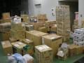 被災地への支援物資も自分達で運んできた