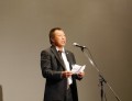 懇親会で開会の辞を述べた長野新副会長