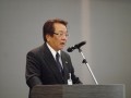 幸喜副会長が通常総会の閉会の辞を述べた